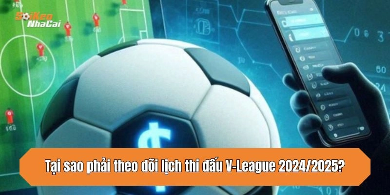 Tại sao phải theo dõi lịch thi đấu V-League 2024/2025?
